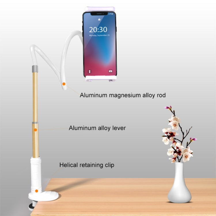 Aluminum-magnesium Alloy Free-Rotating Lazy Bracket Universal Mobile Phones Tablet PC Stand, Suitable for 4-12.9 inch Mobile Phones / Tablet PC, Length: 90cm