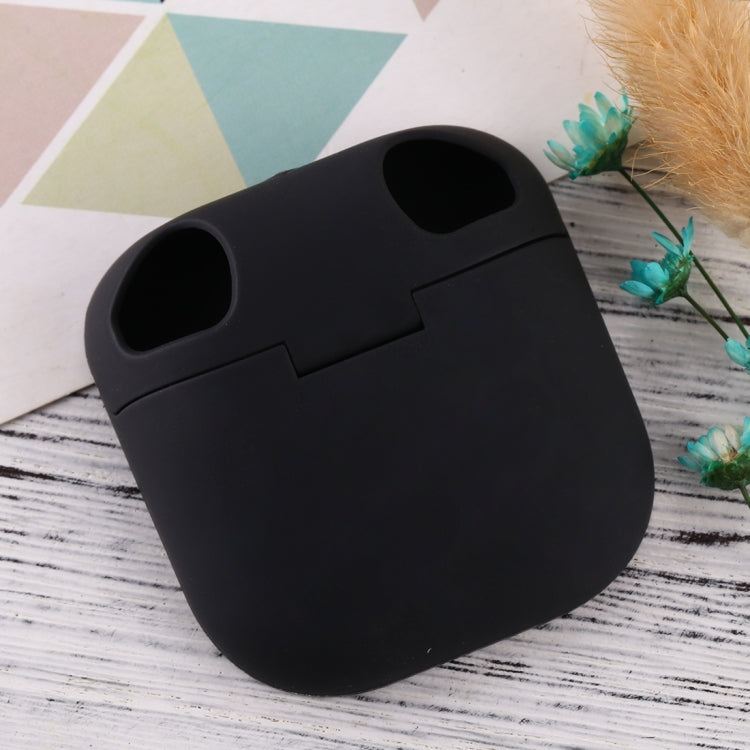 For Apple AirPods 1 / 2 Portable Wireless Earphone Protective Case with Hook and Loop Fastener