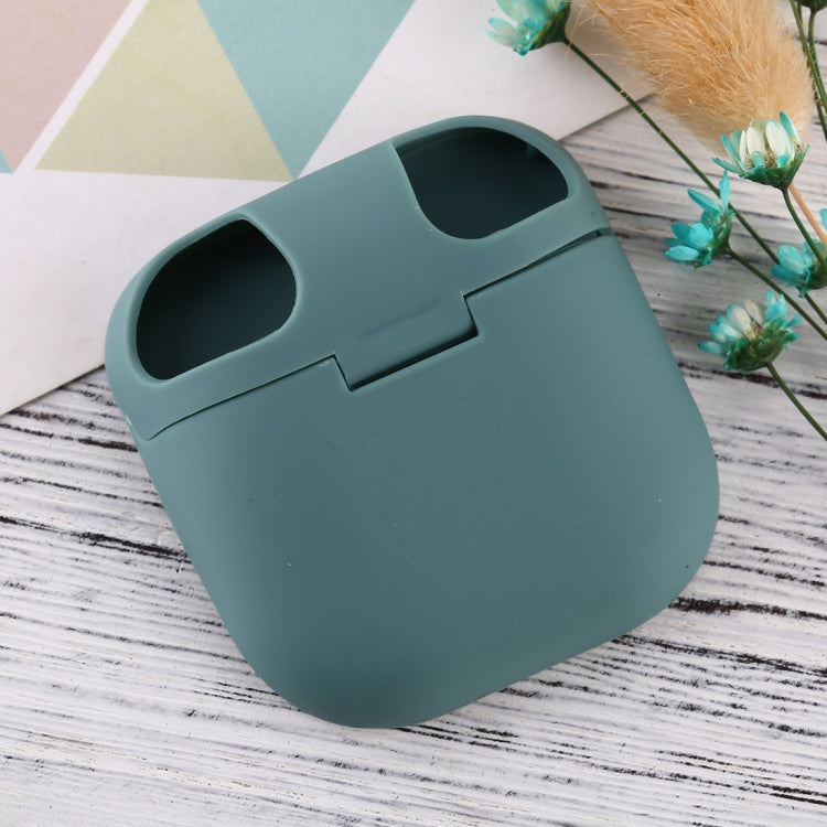 For Apple AirPods 1 / 2 Portable Wireless Earphone Protective Case with Hook and Loop Fastener