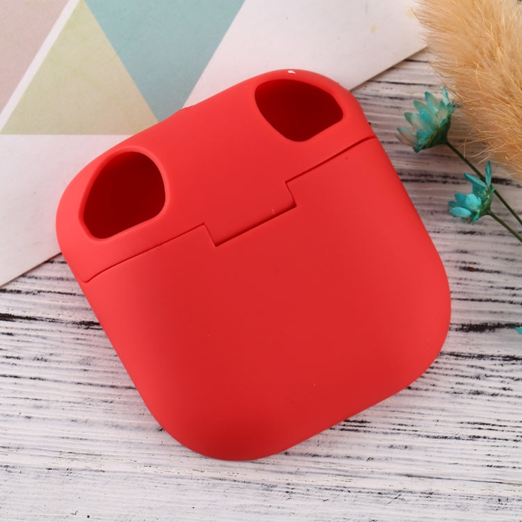 For Apple AirPods 1 / 2 Portable Wireless Earphone Protective Case with Hook and Loop Fastener