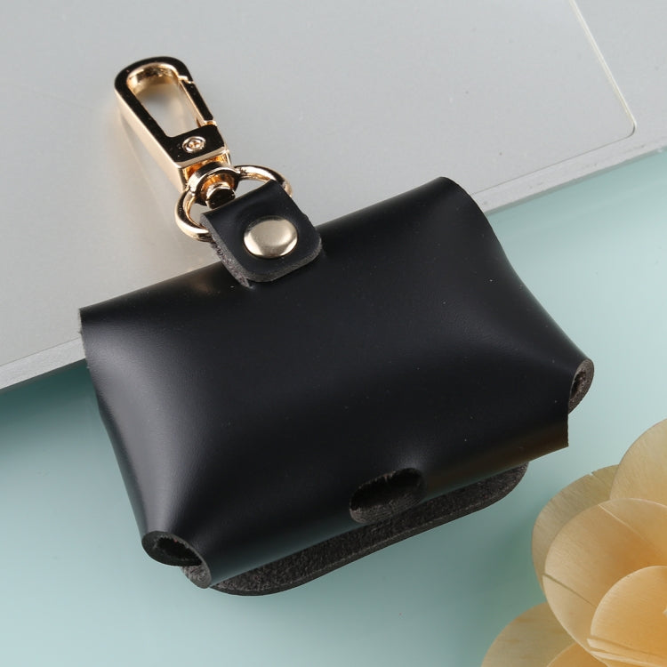 For Apple AirPods Pro Wireless Earphone Protective Leather Case with Hook