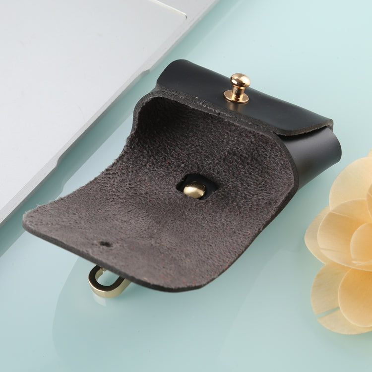 For Apple AirPods Pro Wireless Earphone Protective Leather Case with Hook