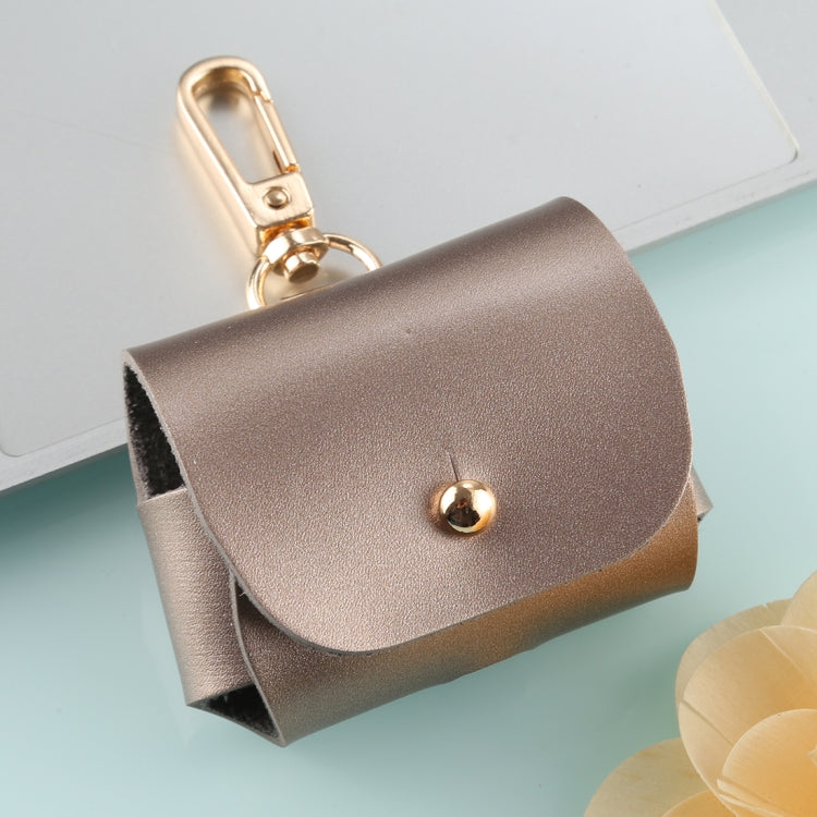 For Apple AirPods Pro Wireless Earphone Protective Leather Case with Hook
