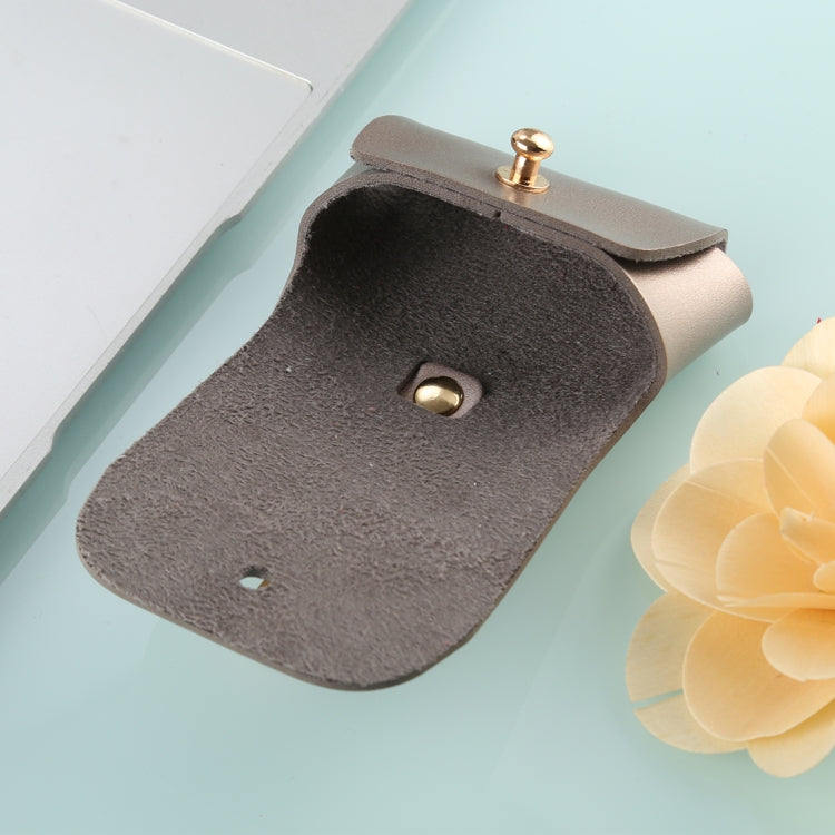 For Apple AirPods Pro Wireless Earphone Protective Leather Case with Hook