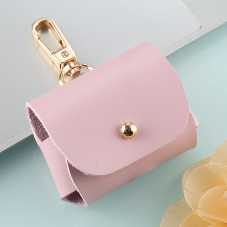 For Apple AirPods Pro Wireless Earphone Protective Leather Case with Hook