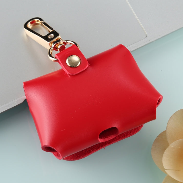 For Apple AirPods Pro Wireless Earphone Protective Leather Case with Hook
