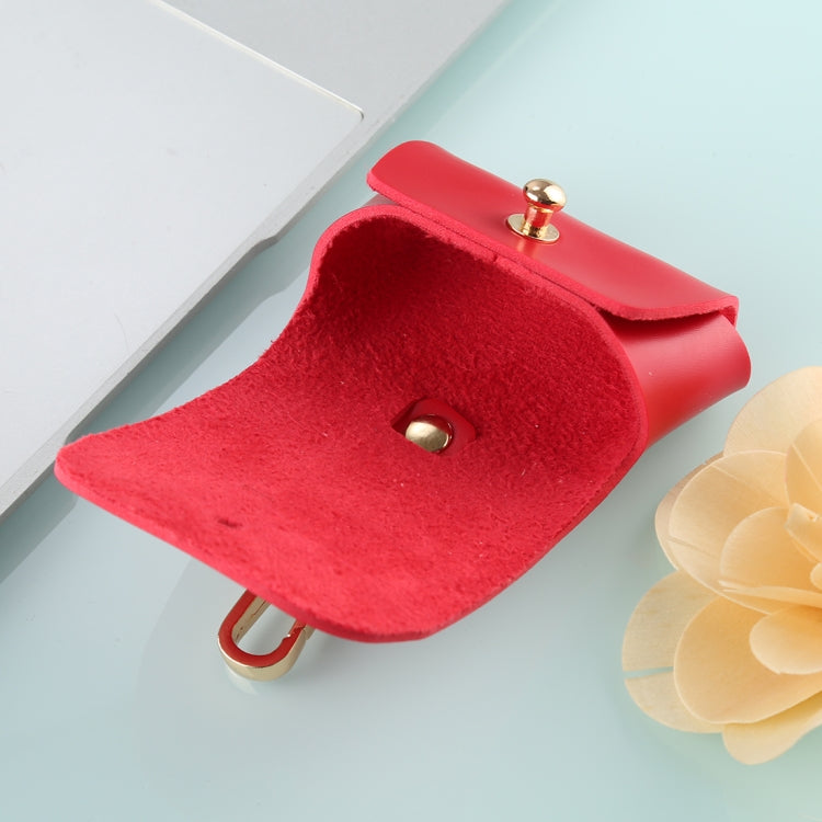 For Apple AirPods Pro Wireless Earphone Protective Leather Case with Hook