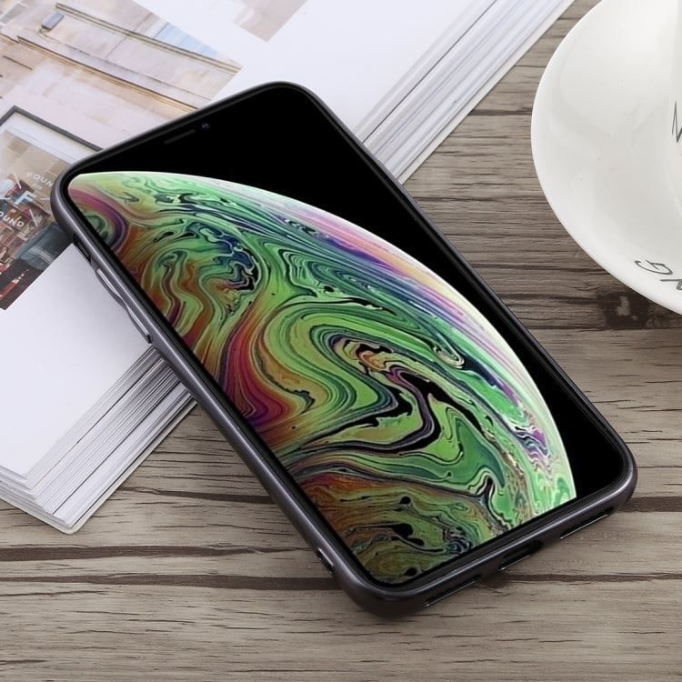 For iPhone X / XS TOTUDESIGN Style Series Electroplating Transparent TPU + PC Case