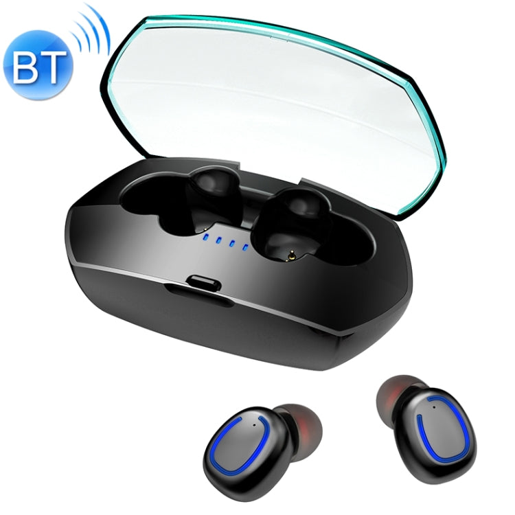 Xi11 TWS IPX6 Waterproof Bluetooth 5.0 Stereo Bluetooth Earphone with Charging Box, Support Battery Display & Summon Siri & Call