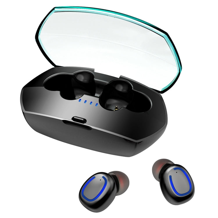 Xi11 TWS IPX6 Waterproof Bluetooth 5.0 Stereo Bluetooth Earphone with Charging Box, Support Battery Display & Summon Siri & Call