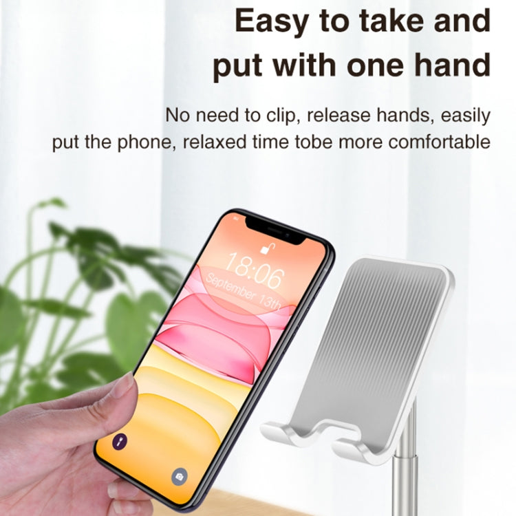 WS18 Foldable Telescopic Desktop Stand for Mobile Phones & Tablets Below 12.9 inches