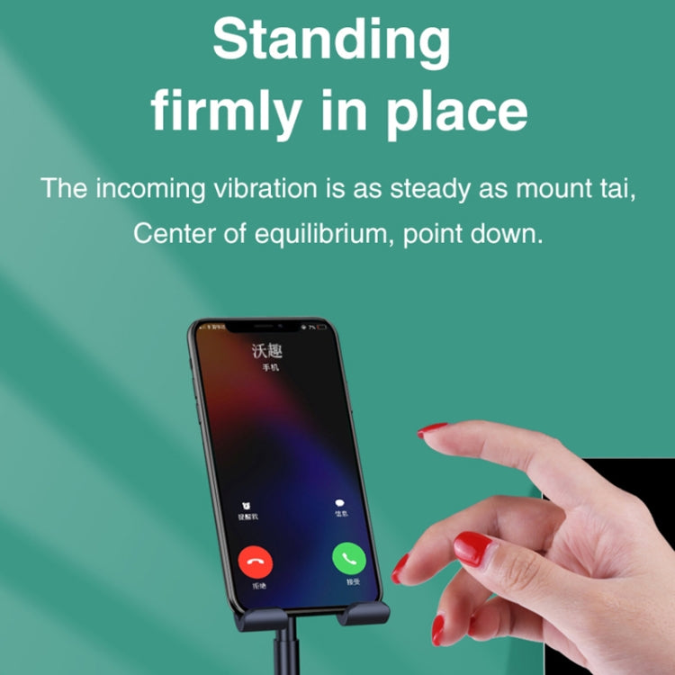 WS18 Foldable Telescopic Desktop Stand for Mobile Phones & Tablets Below 12.9 inches