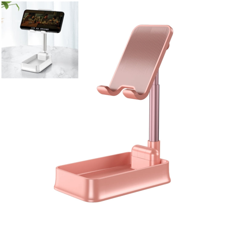 WS18 Foldable Telescopic Desktop Stand for Mobile Phones & Tablets Below 12.9 inches
