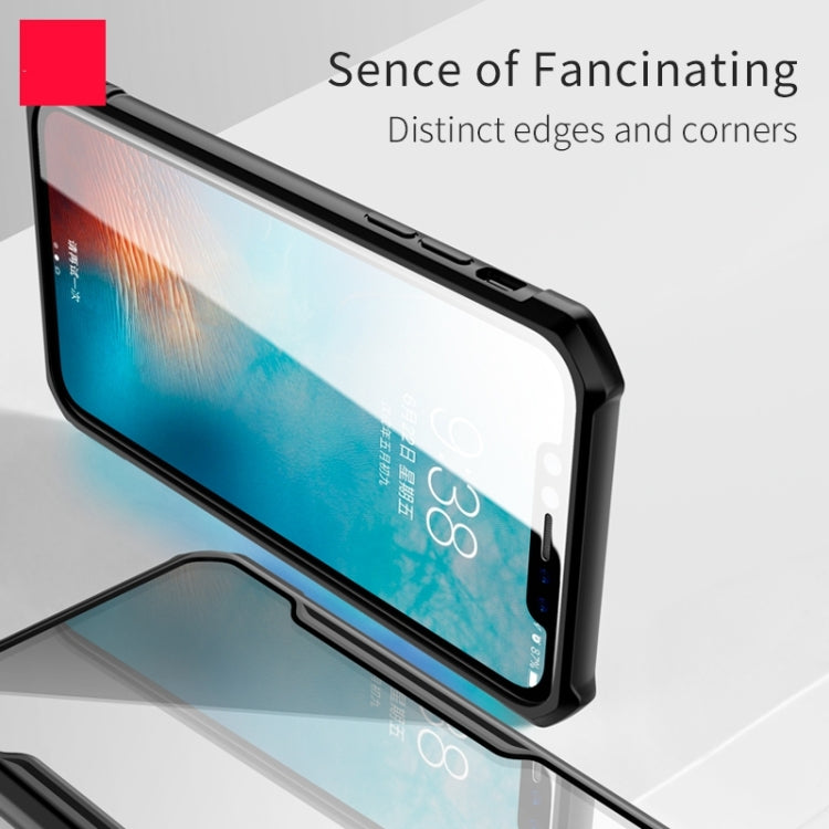 For iPhone X / XS XUNDD Beetle Series Shockproof TPU Protective Case (Blue)