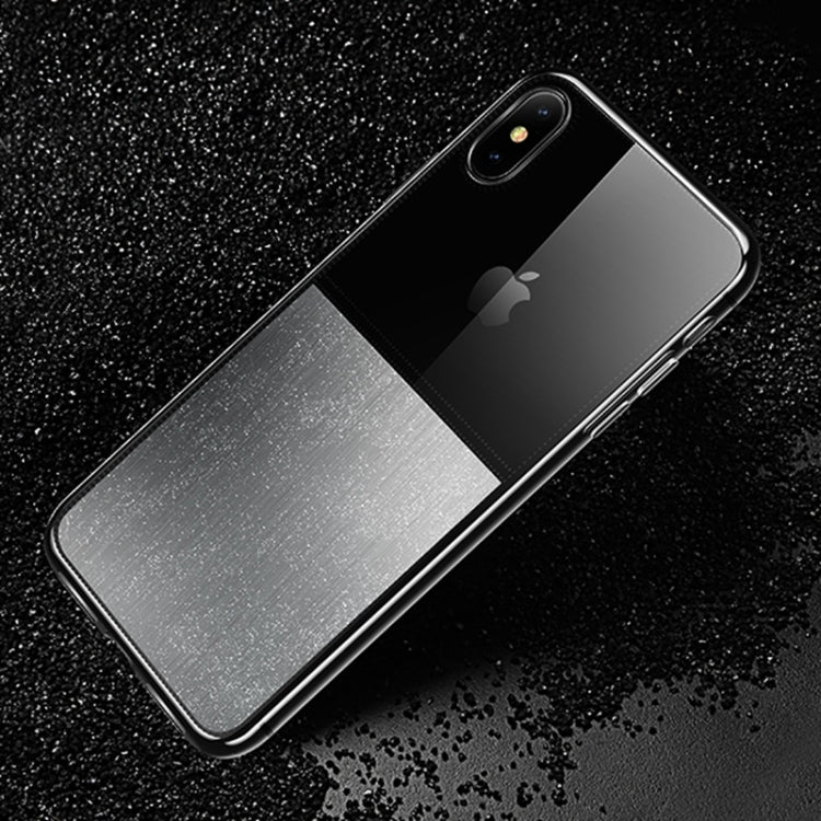 For iPhone X / XS USAMS Yzon Series Drawbench Texture TPU Case
