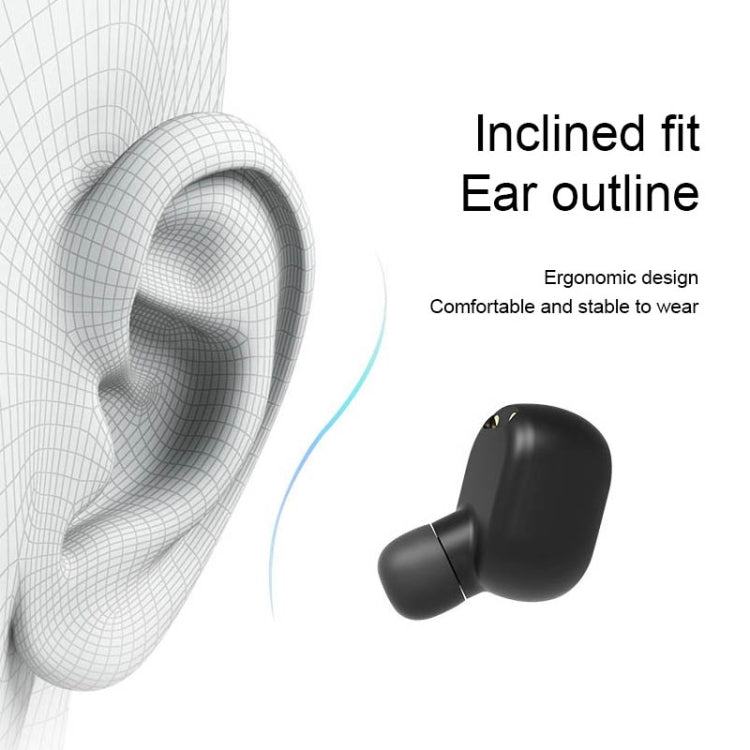 TWS-M1 TWS Bluetooth Earphone with Magnetic Charging Box, Support Memory Connection & Call & Battery Display Function