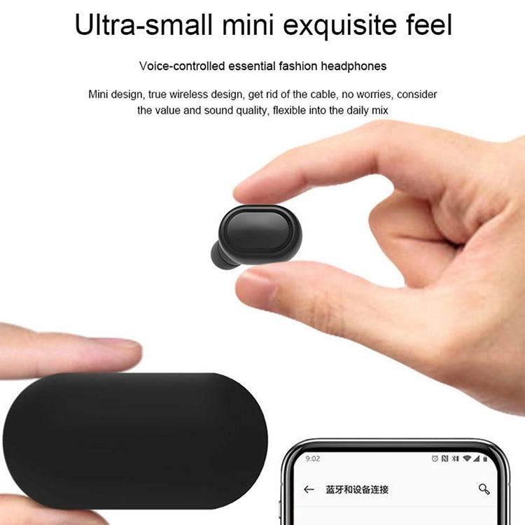 TWS-M1 TWS Bluetooth Earphone with Magnetic Charging Box, Support Memory Connection & Call & Battery Display Function