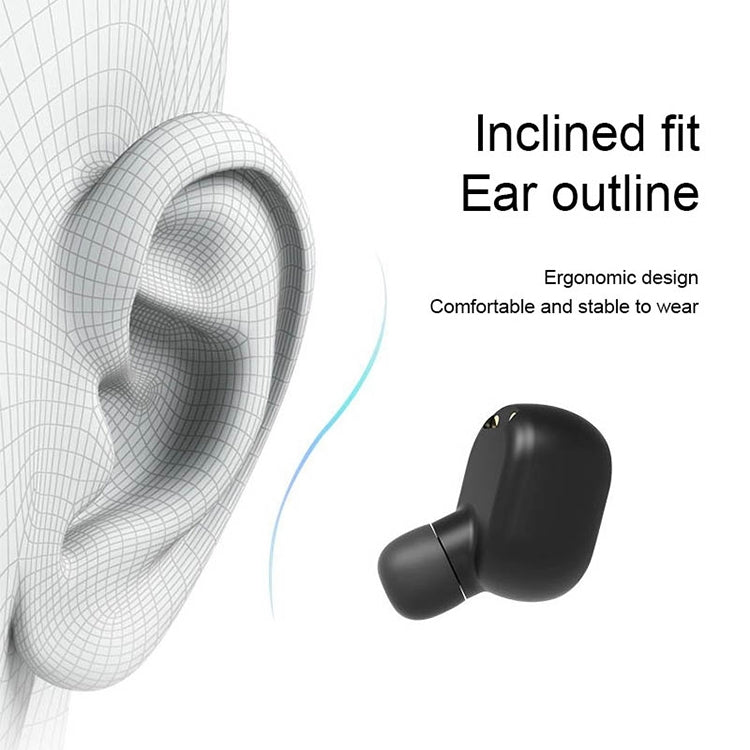 TWS-M1 TWS Bluetooth Earphone with Magnetic Charging Box, Support Memory Connection & Call & Battery Display Function