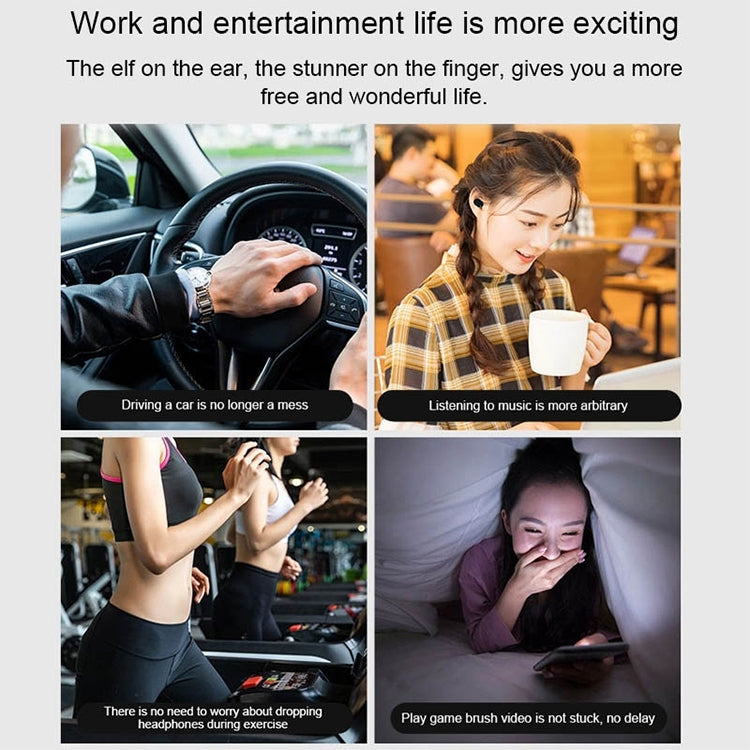 TWS-M1 TWS Bluetooth Earphone with Magnetic Charging Box, Support Memory Connection & Call & Battery Display Function