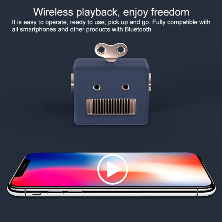 3life-307 3W 5V Mini Robot Retro Wireless Bluetooth Speaker