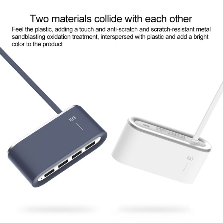 3life-103 5V 1A 4 USB Interfaces Air Force Two Extender HUB Data Hub