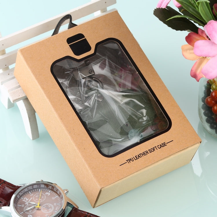 For AirPods Pro Litchi Texture PU Leather Earphone Protective Case with Hook
