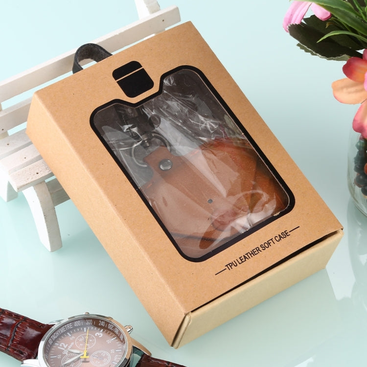 For AirPods Pro Litchi Texture PU Leather Earphone Protective Case with Hook