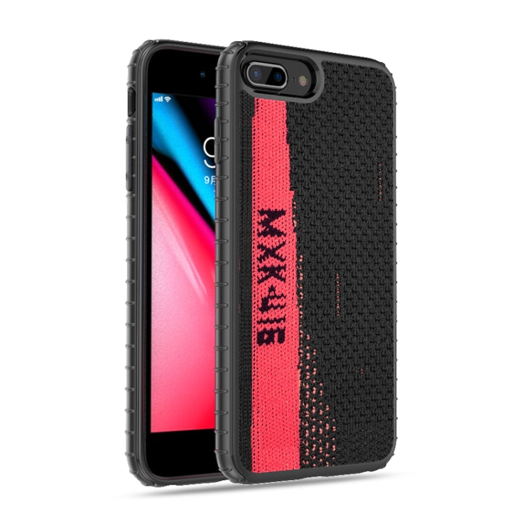 For iPhone XS Max iPAKY Yeezy Stripe Texture Soft PC + TPU Case