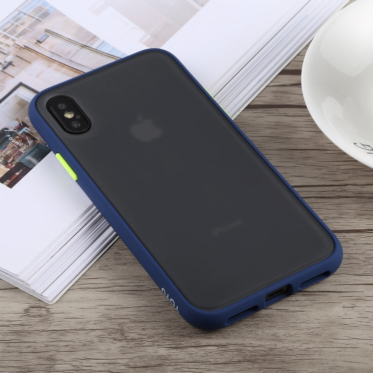 For iPhone X / XS TOTUDESIGN Gingle Series Shockproof TPU+PC Case