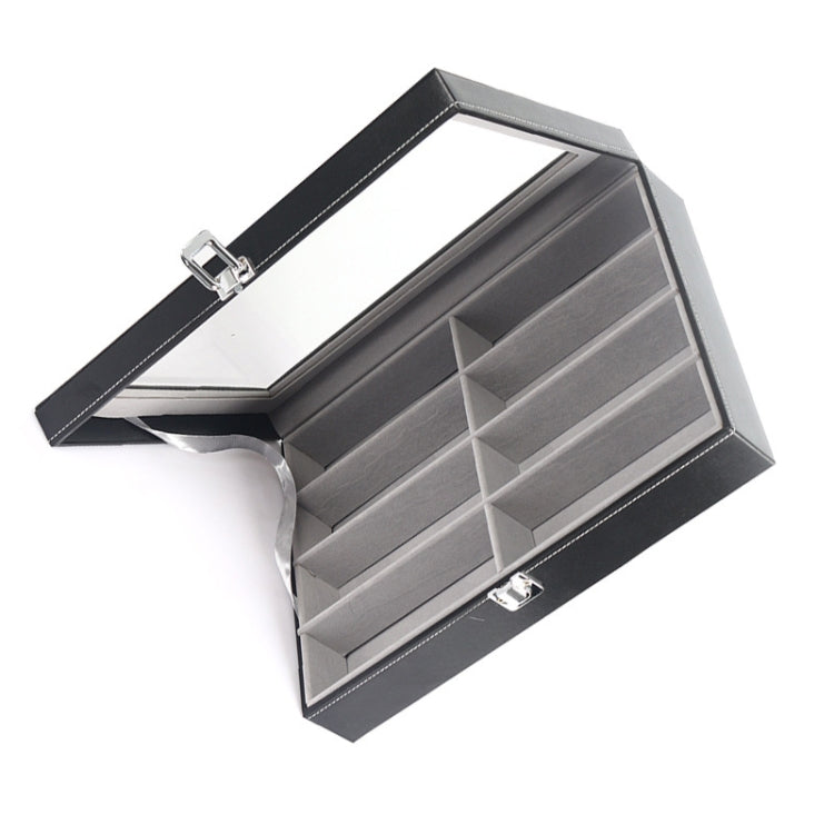 8 Grids Portable Sunglasses Protective Storage Box