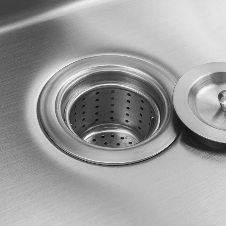 [US Warehouse] Stainless Steel Single Bowl Kitchen Sink, Size: 32 x 19 x 9 inch