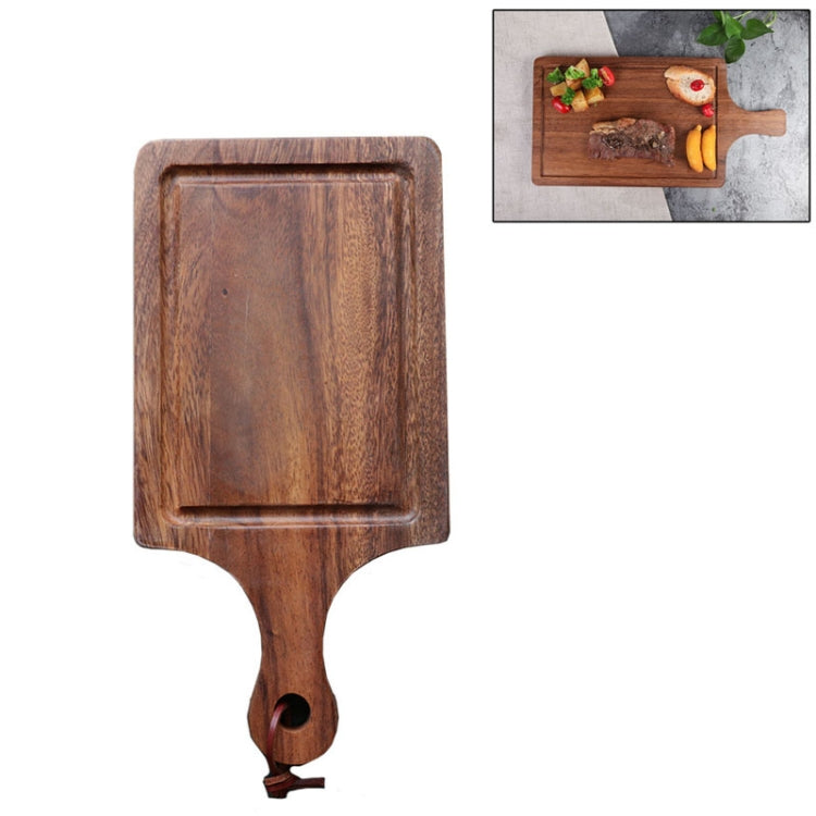 Home Kitchen Cutting Wood Chopping Board Baking Bread Board, Size: S, 30x14.5cm(Wood)