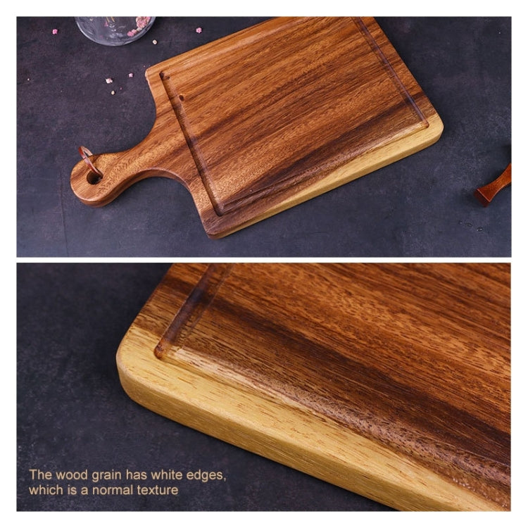 Home Kitchen Cutting Wood Chopping Board Baking Bread Board, Size: S, 30x14.5cm(Wood)