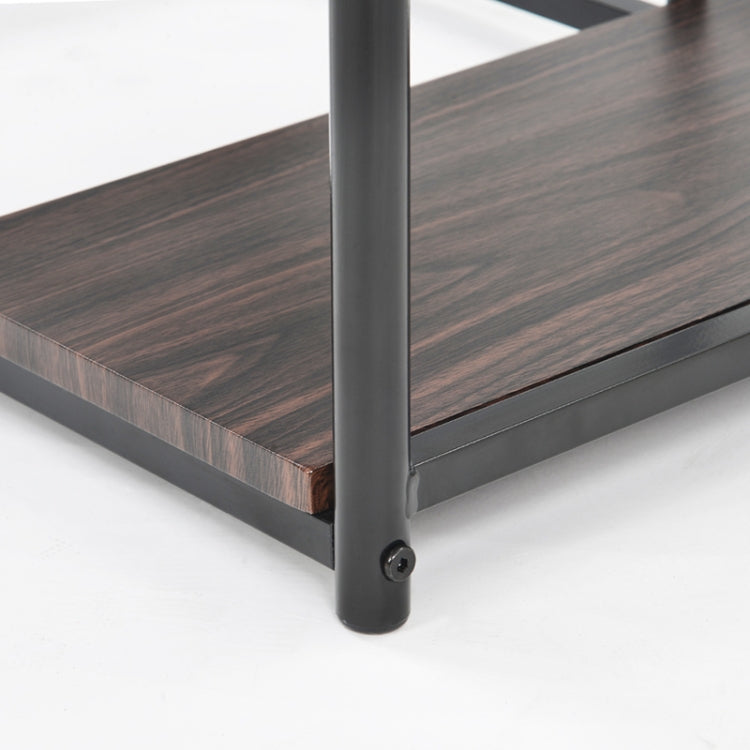 [JPN Warehouse] PVC Kitchen Shelf Range Hood Bracket with Removable Basket & Shelf, Size: 90.5 x 59.5 x 45.8cm(Black)