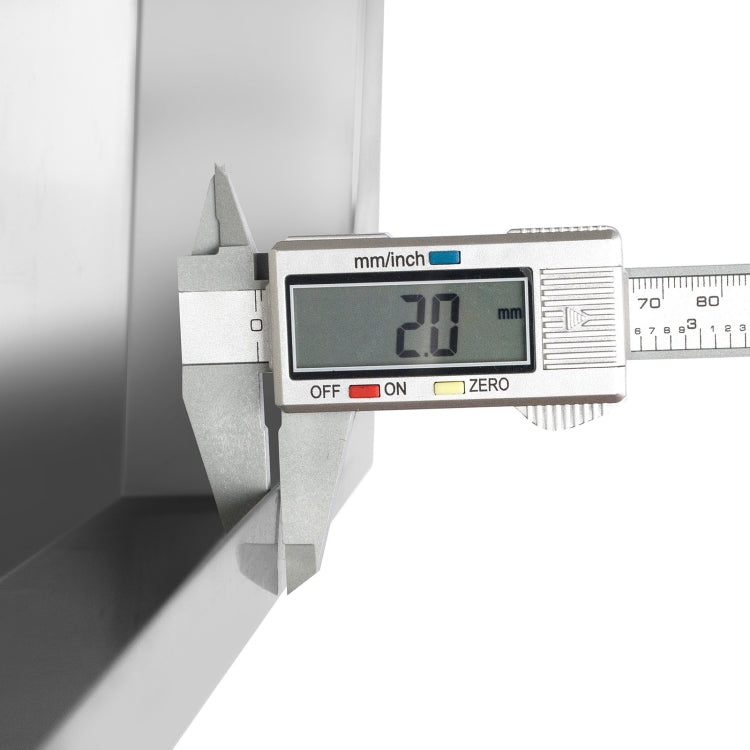 [US Warehouse] Heavy Duty Stainless Steel Workbench Kitchen Food Preparation Table Double Shelf, Size: 36 x 35 x 24 inch