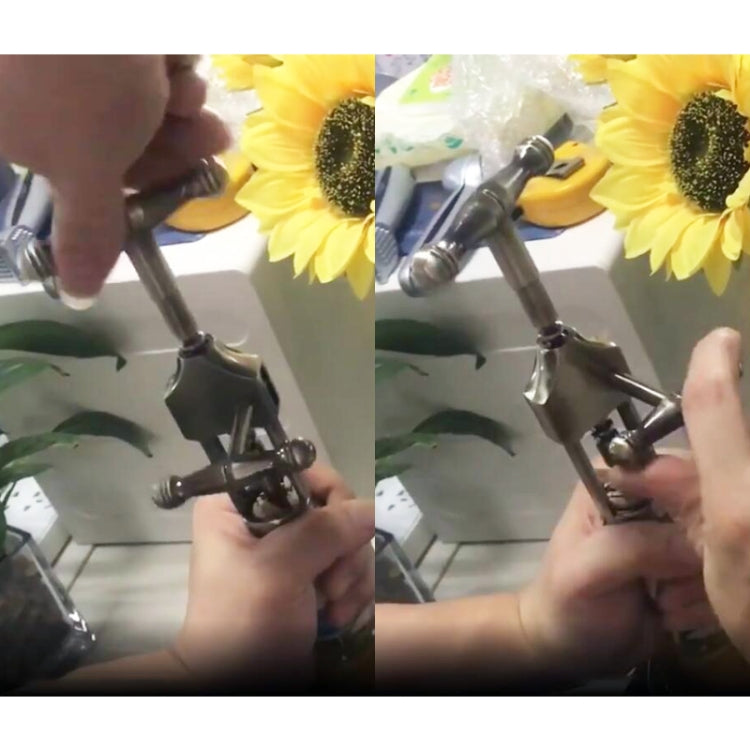 Multifunction Portable Screw Corkscrew Zinc Alloy Wine Bottle Opener, Packing: White Box