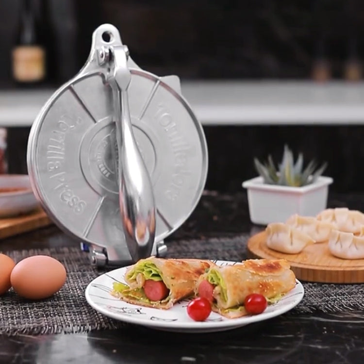 Stainless Steel Pancake Press Mold Manual Dough Setting Maker Kitchen Food Tools