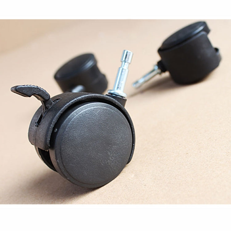 [US Warehouse] 360-degree Universal Wheel Movable Double-row Shelf Kitchen Dining Room Storage Cabinet Dining Car, Size: 67 x 37 x 75cm