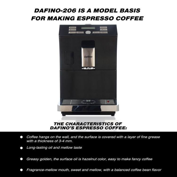 [US Warehouse] Dafino-206 Automatic Espresso Coffee Machine, US Plug