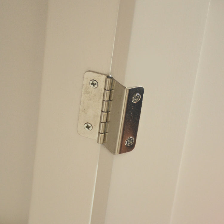 [US Warehouse] Kitchen Cart with 1 Drawer & 1 Cabinet, Size: 101.6 x 91.5 x 48.3cm(White)