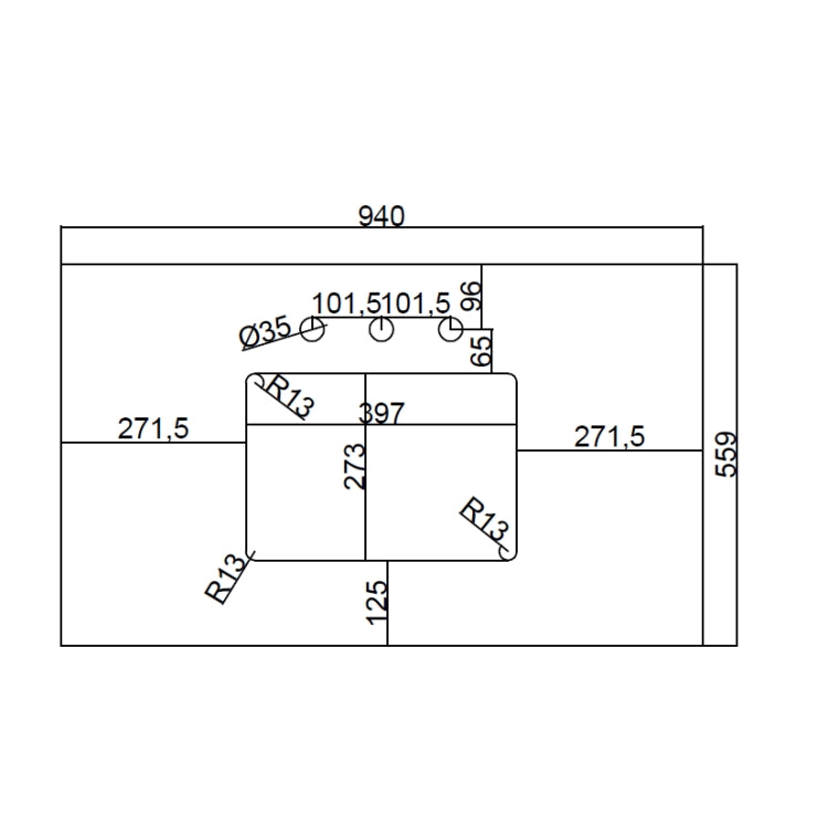 [US Warehouse] 37 inch Bathroom Stone Vanity Top with rectangle Undermount Ceramic Sink & Back Splash(White)