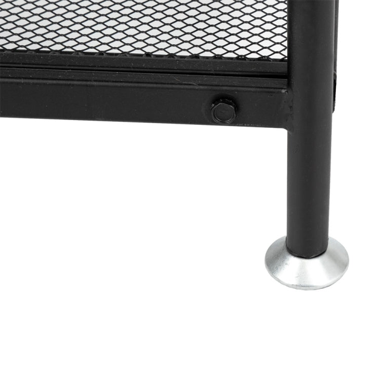 [US Warehouse] 4-Tier Wire Mesh Laminate Kitchen Shelf Decoration, Size: 59.7 x 35.6 x 144.8cm