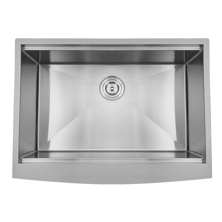 [US Warehouse] Stainless Steel Single Bowl Kitchen Sink with Chopping Board, Size: 30 x 22 x 9 inch