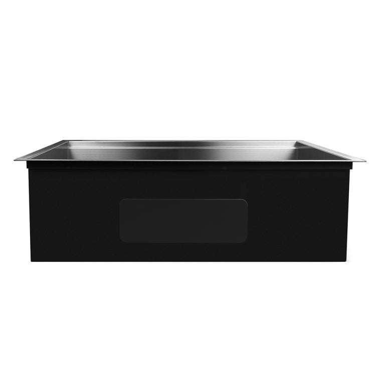 [US Warehouse] Stainless Steel Single Bowl Kitchen Sink with Chopping Board, Size: 30 x 19 x 9 inch