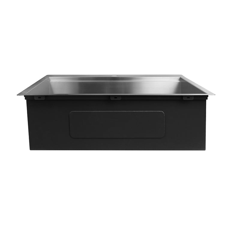 [US Warehouse] Stainless Steel Single Bowl Kitchen Sink with Chopping Board, Size: 28 x 22 x 9 inch