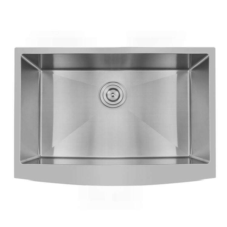 [US Warehouse] Stainless Steel Single Bowl Kitchen Sink, Size: 30 x 20.75 x 9 inch