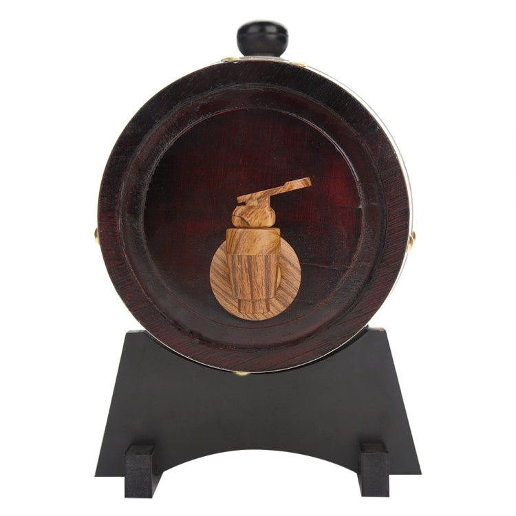 [UK Warehouse] 1.5L Vintage Wood Oak Timber Wine Barrel