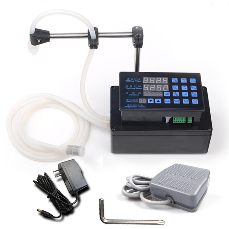 Electrical Liquid Filling Machine Digital Pump Bottled Water Filler, Heat Resistant Model Flow Rate: 1.5L/min