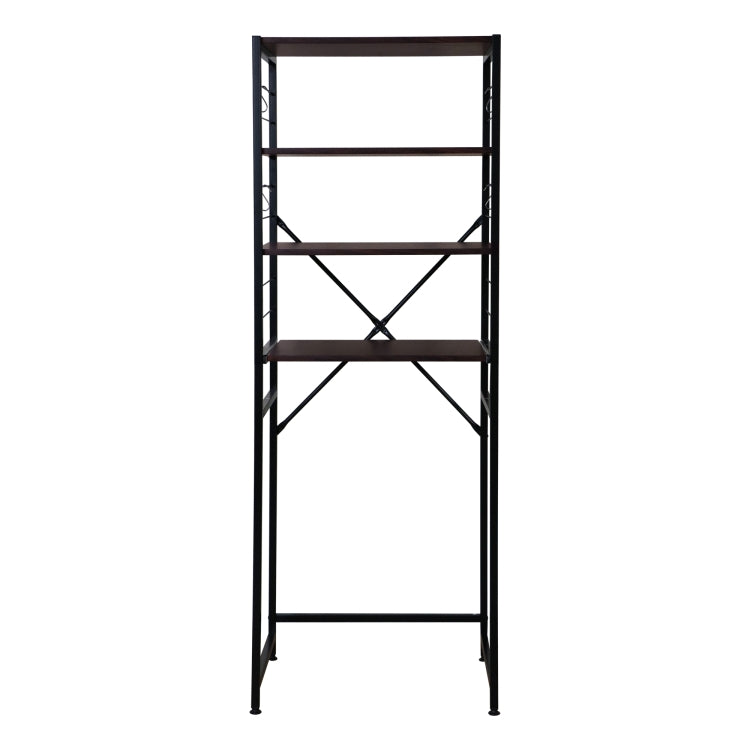 [JPN Warehouse] Household Kitchen Storage Rack Shelf (Brown)