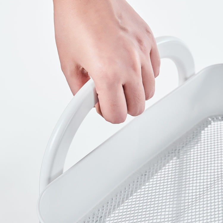 [US Warehouse] 3-Tier Kitchen Counter Shelf Rolling Storage Cart